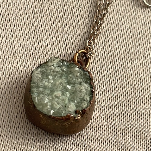 antique quartz necklace - Picture 3 of 3